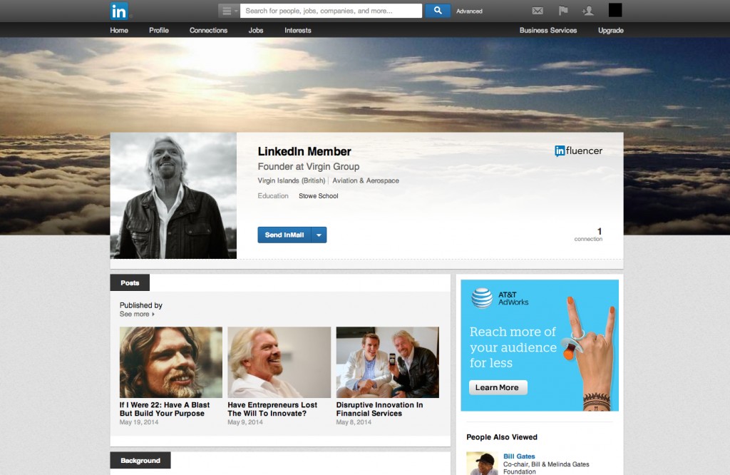 Richard B LinkedIn Profile